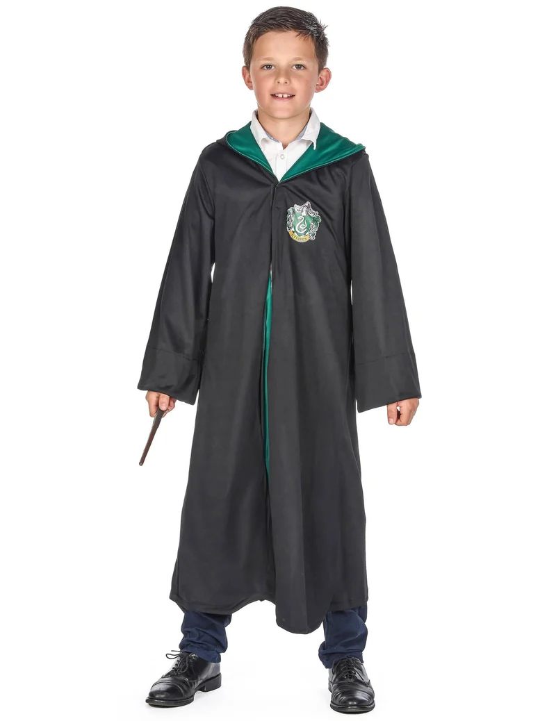 Slyterin-Umhang Harry Potter™ für Kinder schwarz-grün