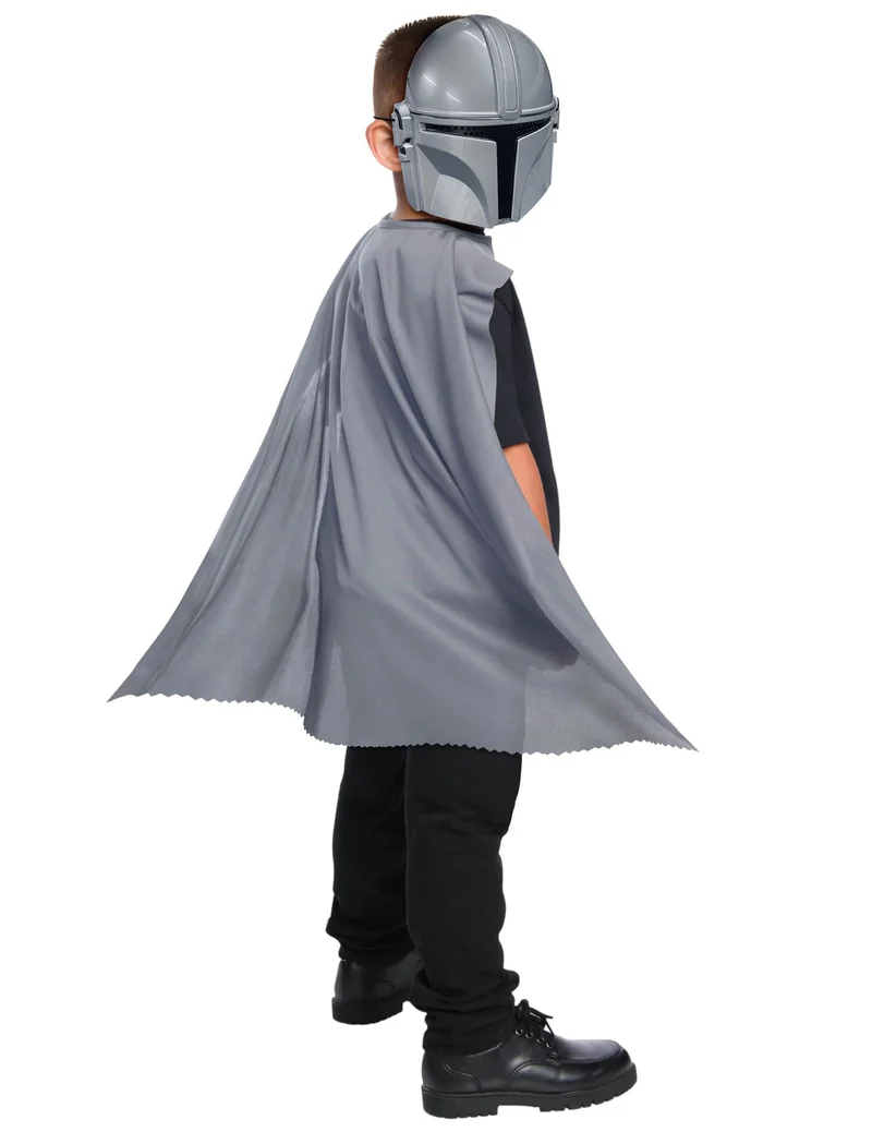 The Mandalorian™-Zubehörset für Kinder 2-teilig grau