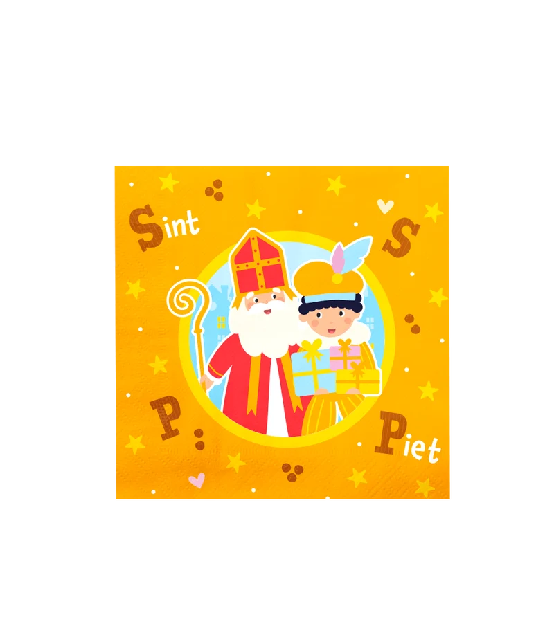 Sinterklaas Servietten 16cm 16Stück