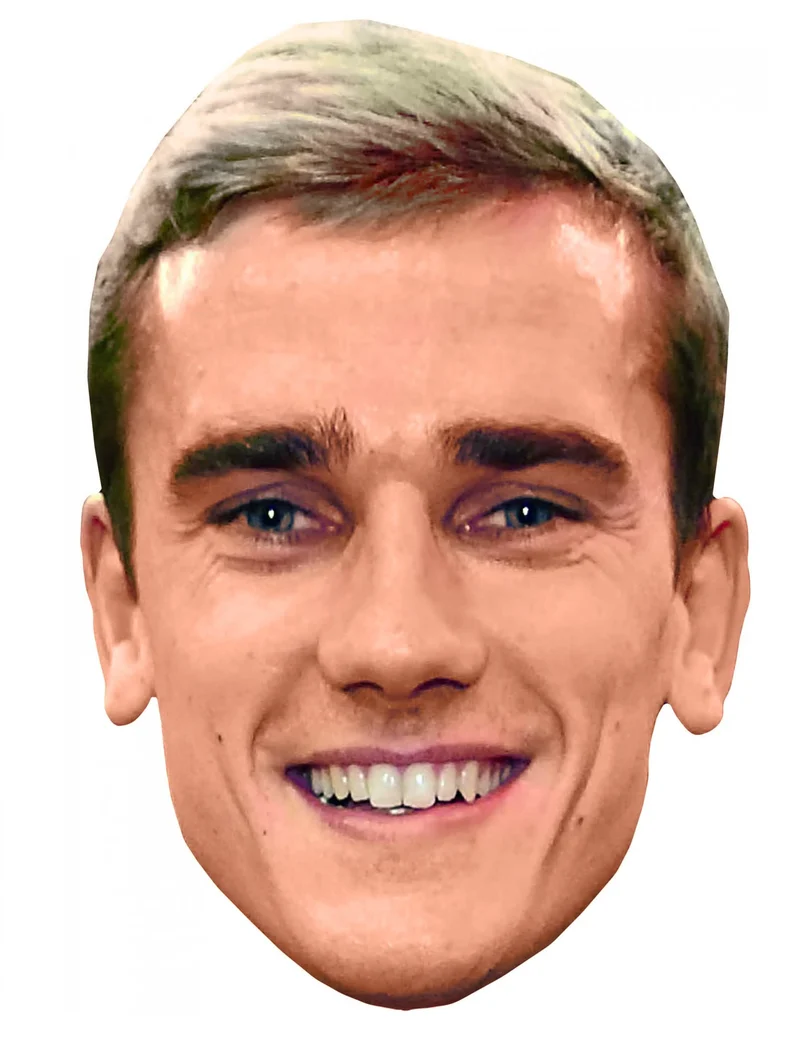Antoine Griezmann Pappmaske