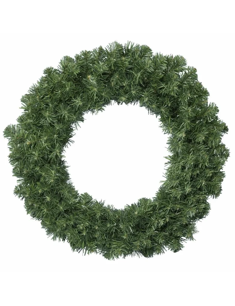 Weihnachtsbaumkranz grün 50 cm Türdekoration
